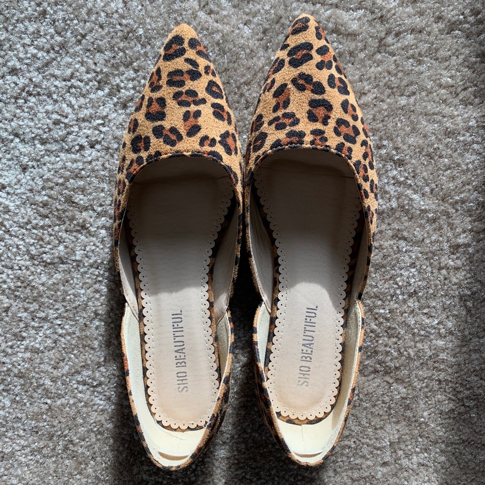Cheetah Print Flats